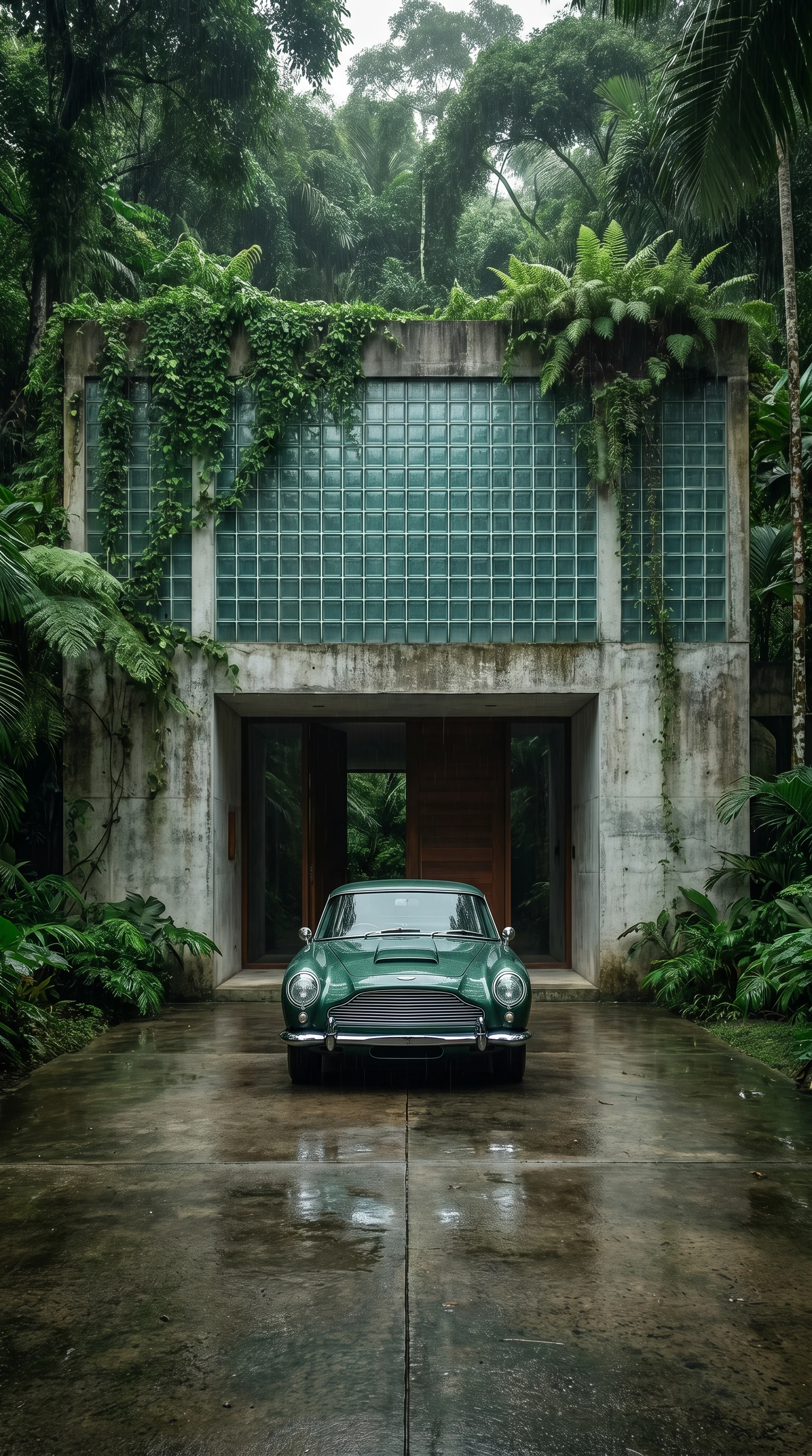 Architectural visualization created with AlphaRender