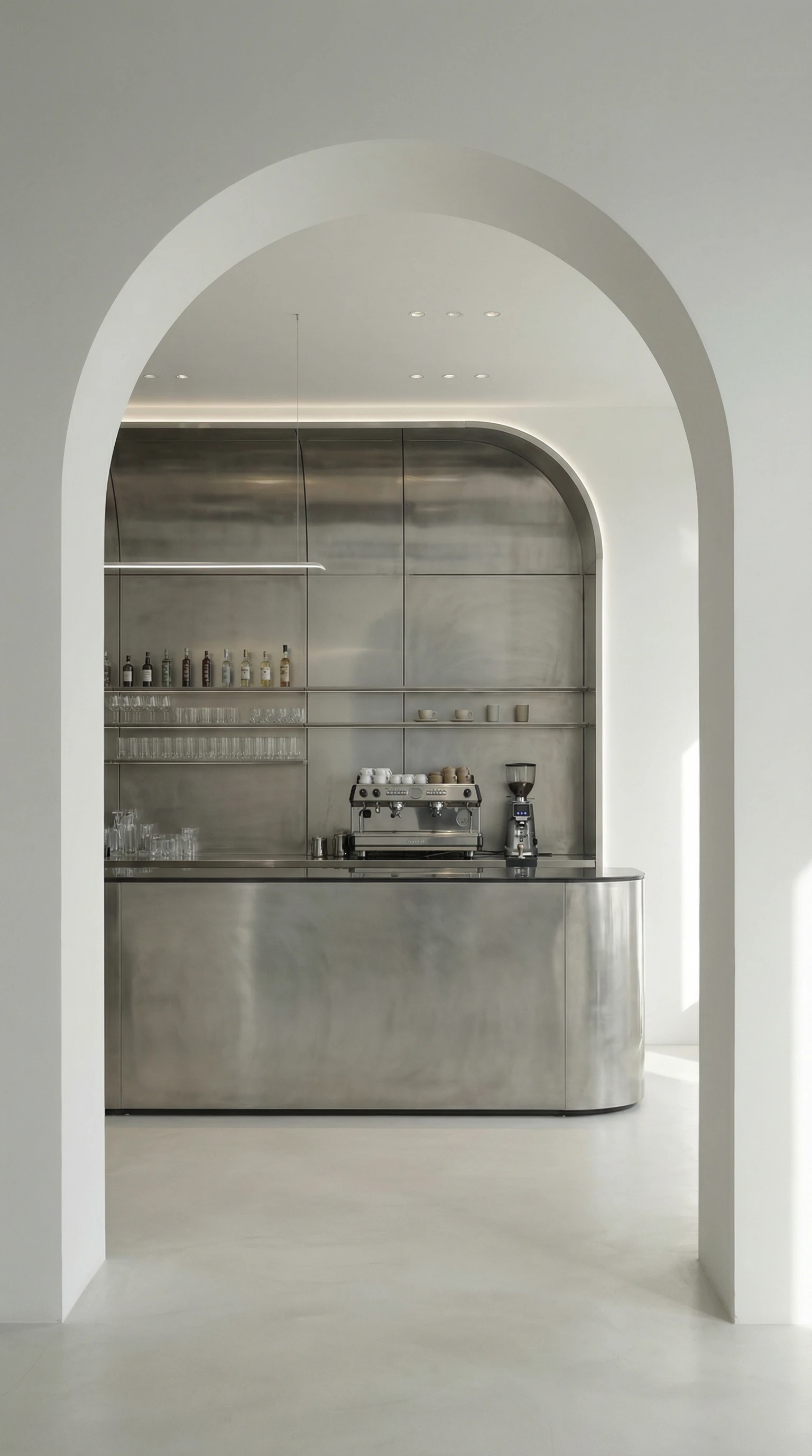 Architectural visualization created with AlphaRender